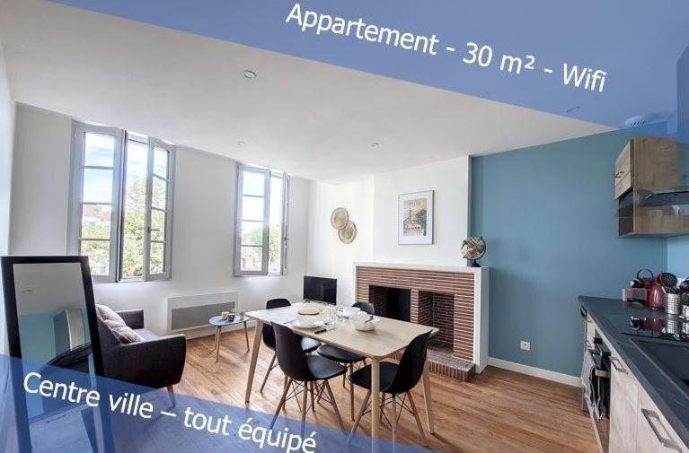 Le Carilloun Apartment Mirande  Bagian luar foto